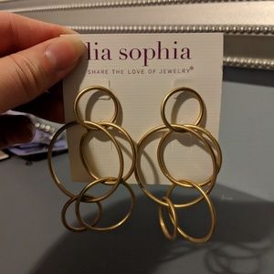Lia Sophia earrings brand new